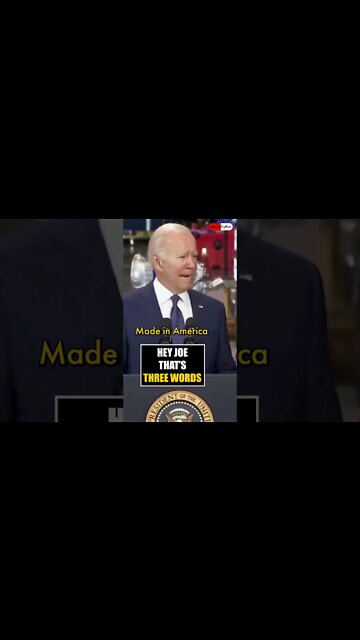 Joe Biden "Let Me Start With Two Words" 😂😭#shorts #biden #bidengaffe