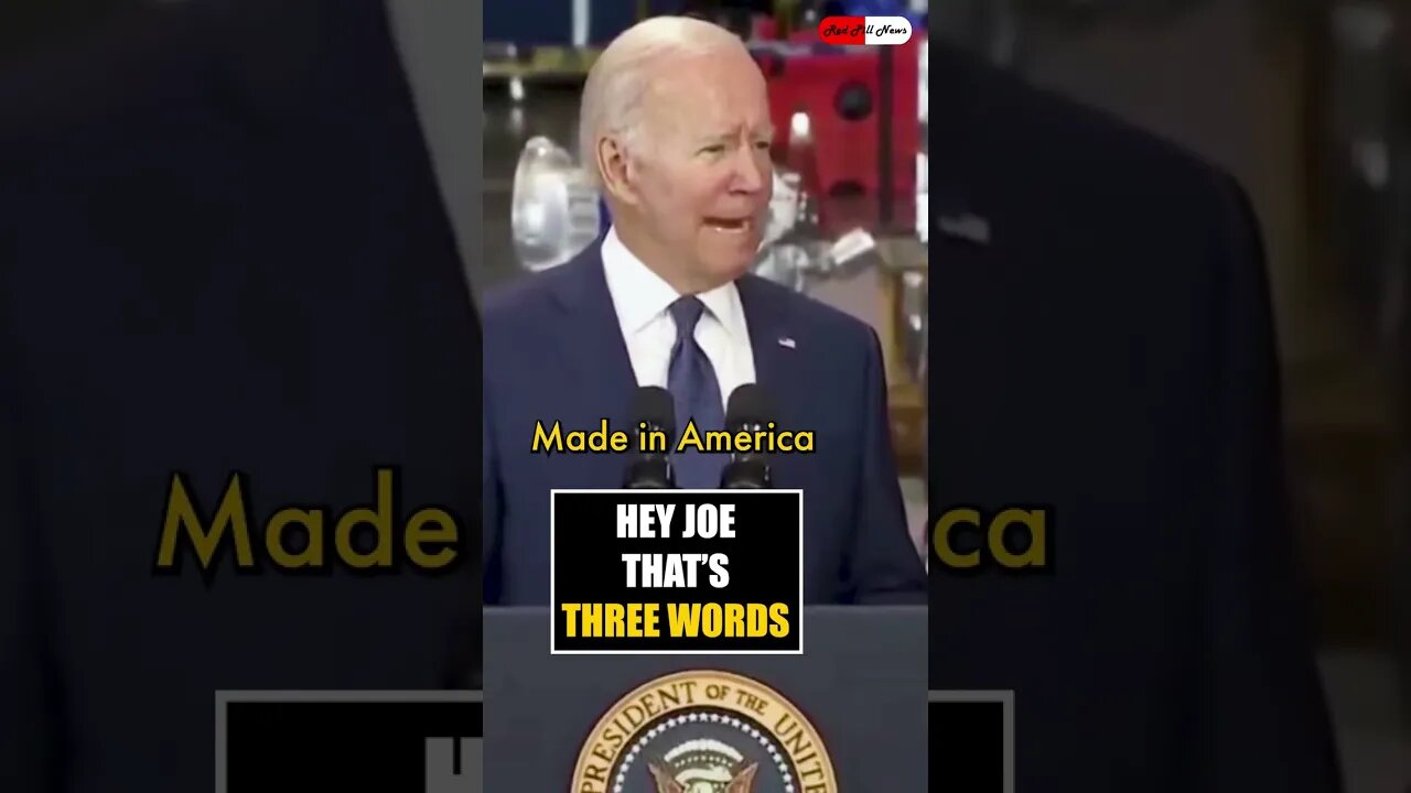 Joe Biden "Let Me Start With Two Words" 😂😭#shorts #biden #bidengaffe