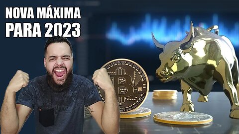 Bitcoin ROMPE MÁXIMA DO ANO! Saiba o que fazer | Análise $BTC 16/02/2023