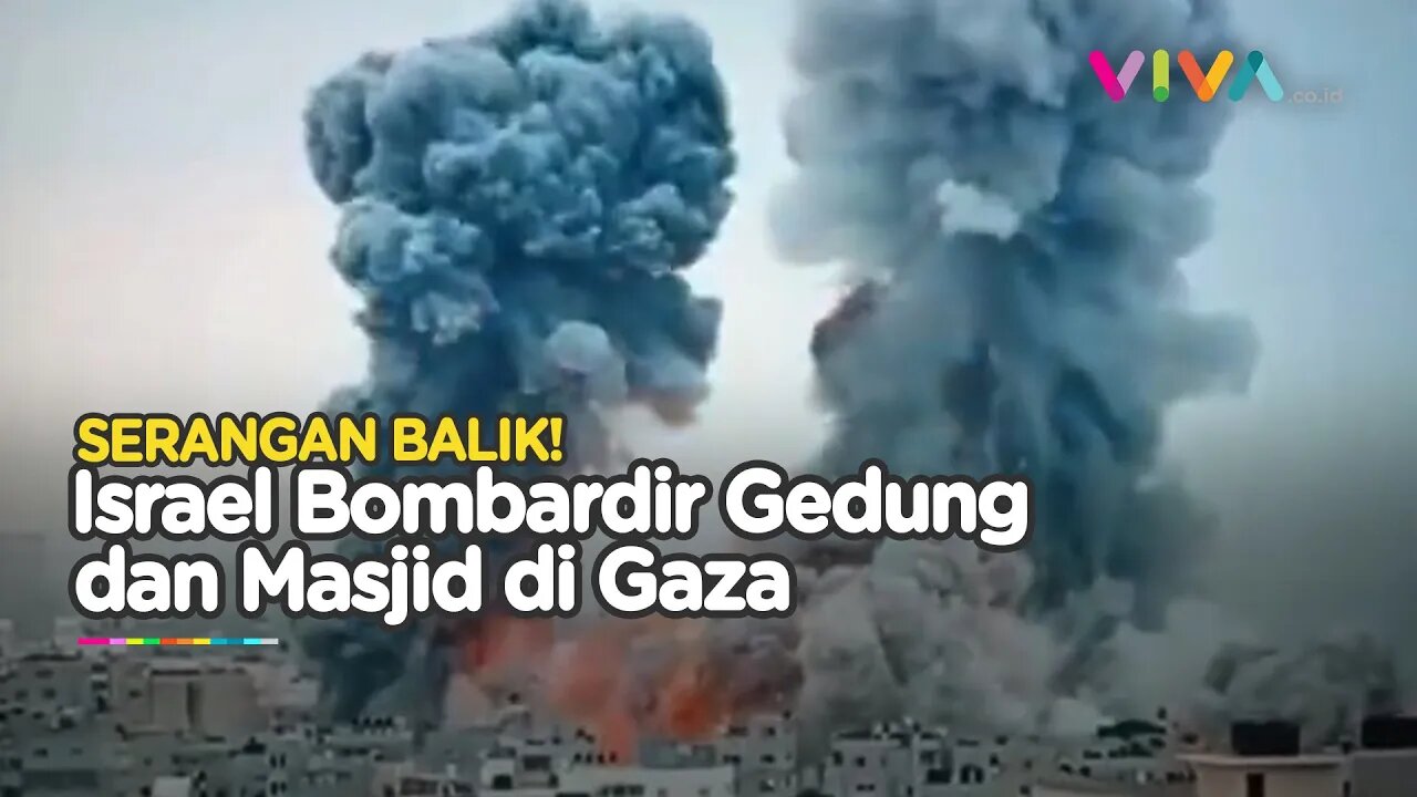 ISRAEL BALAS DENDAM! Roket Hujani Gaza Tewaskan 413 Warga