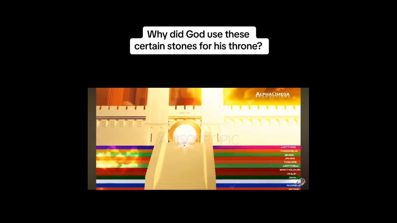 Find Out Why Used These Stones For His Throne. Rev 21