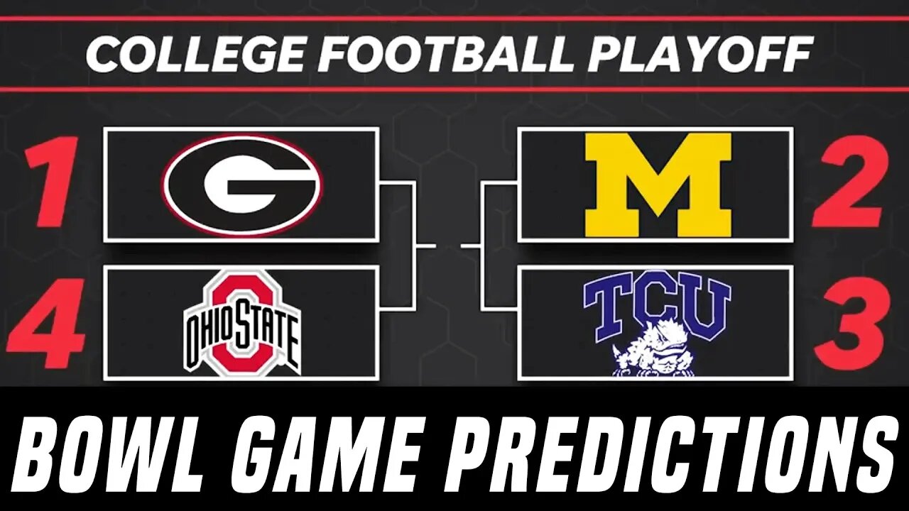 College Football Playoff & Bowl Game Predictions