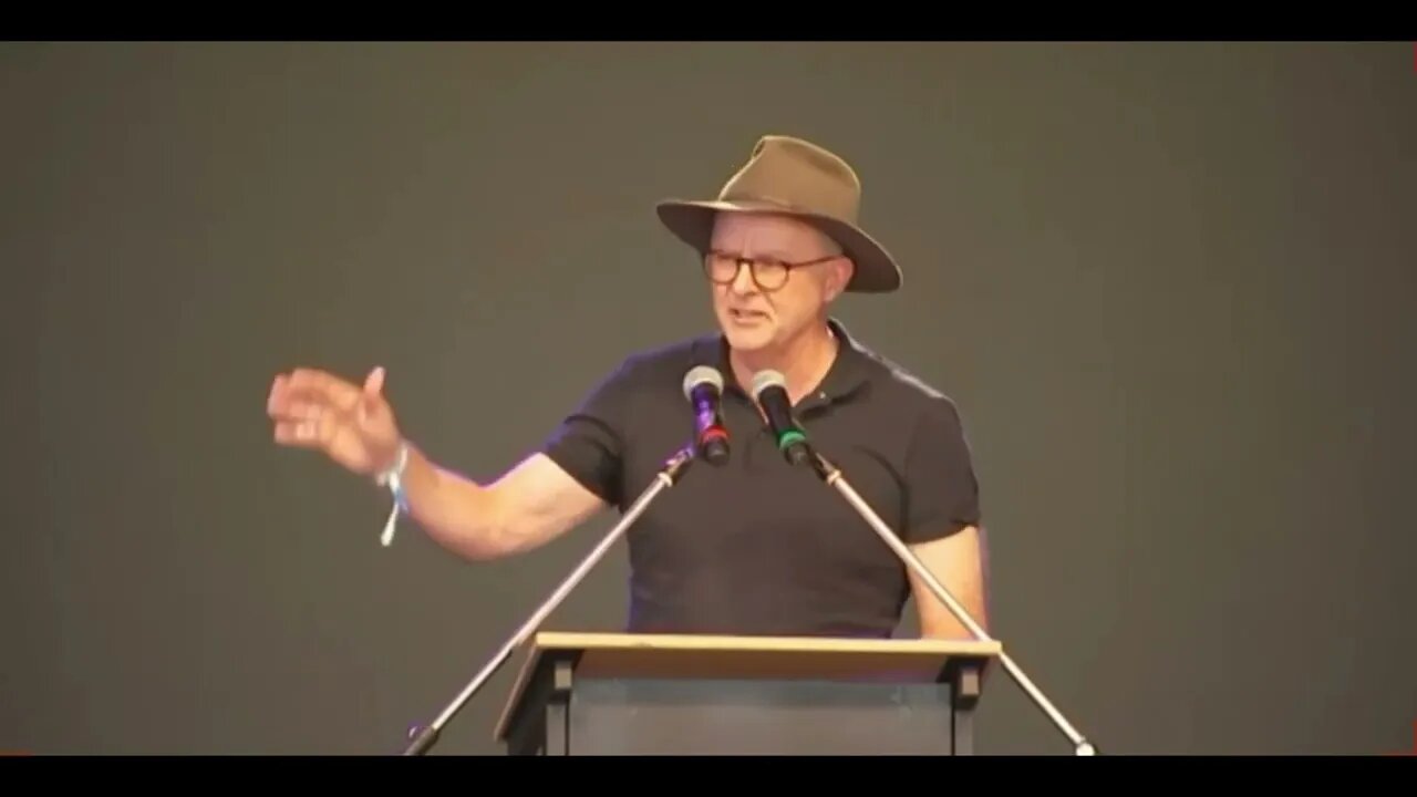 The PM contradicts himself about why we need a Voice in Parliament at the Woodford Folk Festival.