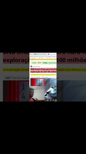 BNB URGENTE HARD FORK APÓS HACK CONFIRMADO