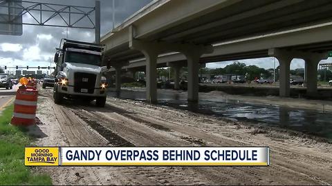 Gandy Blvd. construction delayed