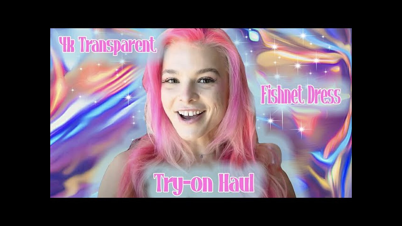 TRANSPARENT Fishnet Dress Tryon Haul!