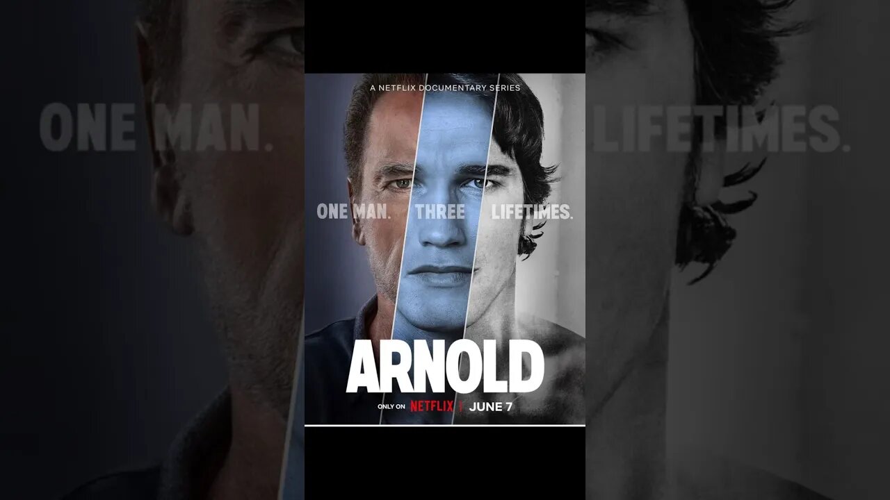 ARNOLD Netflix documentary Teaser/ Trailer One man. Three. Lifetimes. insane Gold‘s Gym Venice ad!