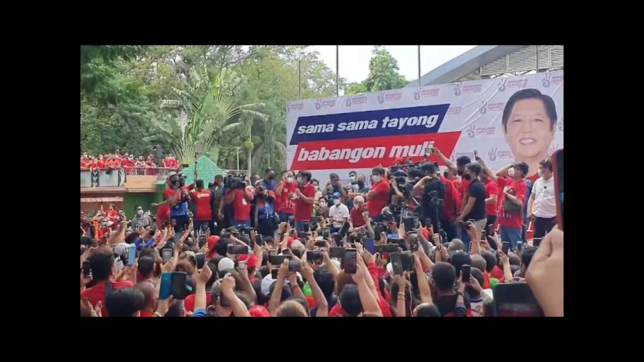 BBM Caravan - Walang Marcos na Umaatras / #BBM For President