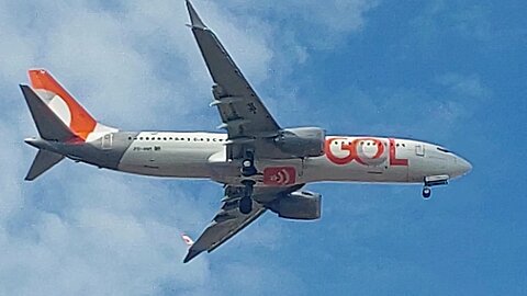 Boeing 737 MAX 8 PR-XMI coming from Rio de Janeiro to Fortaleza