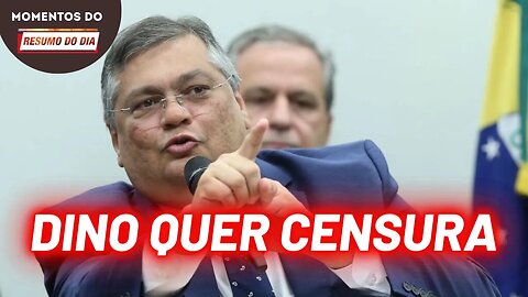 Dino faz politica a favor da censura | Momentos do Resumo do Dia