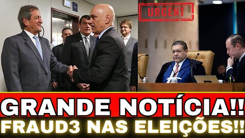 URGENTE!! VALDEMAR DA GRANDE NOTÍCIA PARA O BRASIL!!