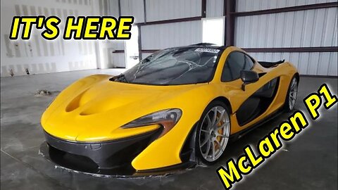 Flood Damaged McLaren P1 Has Made It To Copart