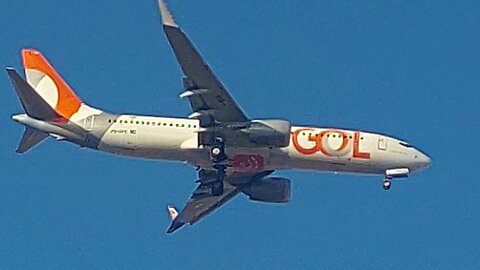 Boeing 737 MAX 8 PS-GPK coming from Salvador to Fortaleza