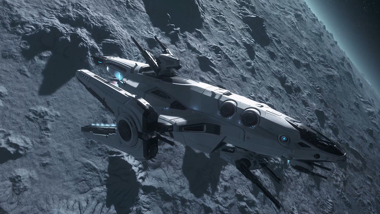 😆 Space Pirate Clinton Tried to Intercept a Crippled Gunship - STAR CITIZEN