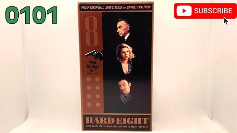 [0101] HARD EIGHT (1996) [#VHSRIP] [#hardeight #hardeightVHS]