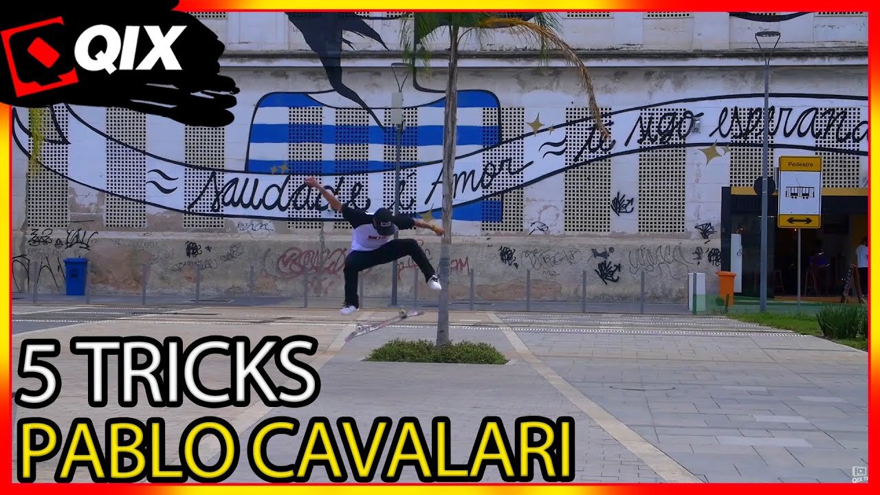 5 Tricks - Pablo Cavalari na Praça Mauá - RJ