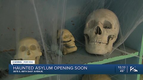 Haunted Asylum Opens on Halloween