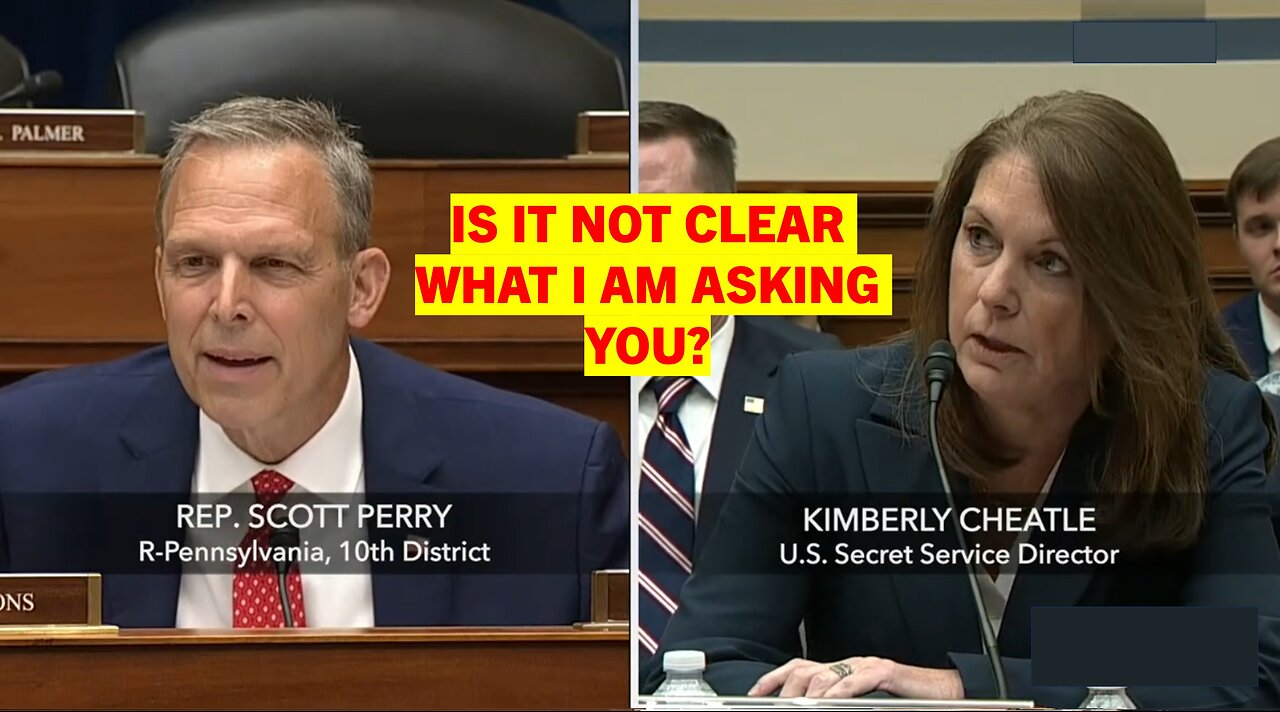 Rep. Scott Perry (R-PN): Is It Not Clear What I am Asking You?