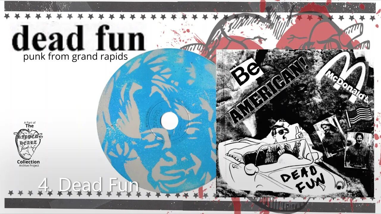 Dead Fun 💿 Be American. Full CD (Circa 2008). Grand Rapids, Michigan Punk.