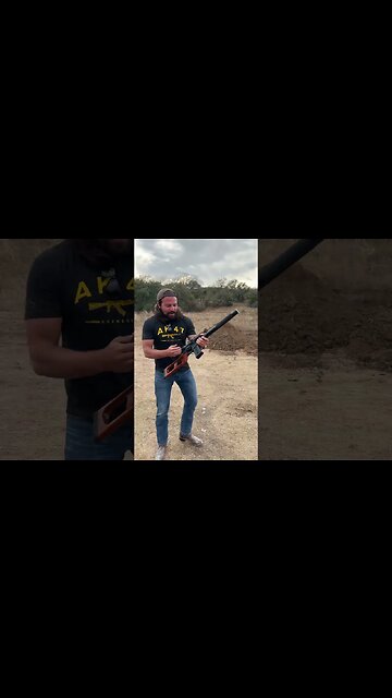 Brandon shooting the VSS