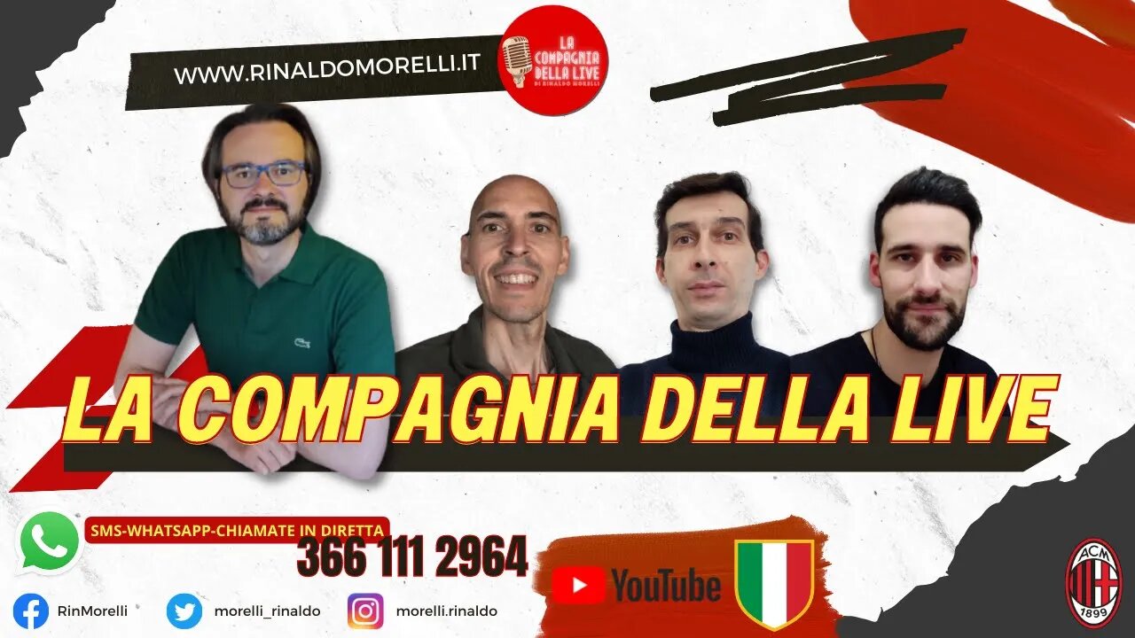 🔴 LAZIO-MILAN 4-0, deriva rossonera. E adesso? | La Compagnia della Live #153 25.01.2023