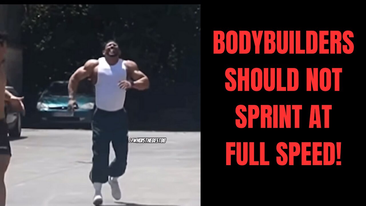 Pro Bodybuilder Tears Quad Sprinting - Why Does This Happen?!