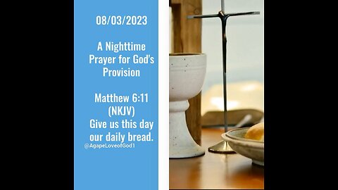 Nighttime prayer