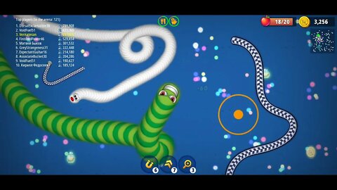 CASUAL AZUR GAMES Worms Zone .io - Hungry Snake 33