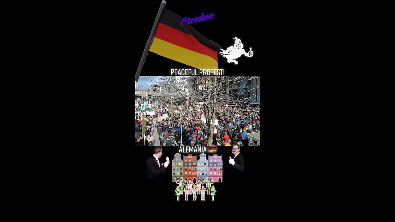 Protest in Germany against mandates
