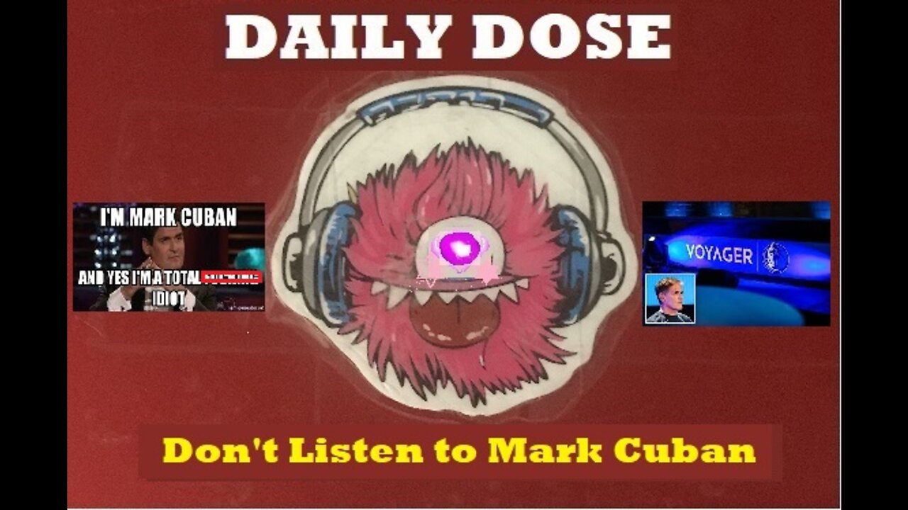 Don't Listen to Mark Cuban