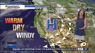 10News Pinpoint Weather with Meteorologist Megan Parry