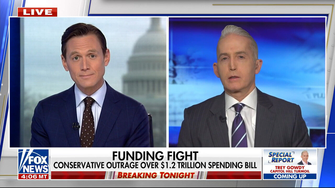 Trey Gowdy Slams 'Internecine Battle' To Oust House Speaker Mike Johnson
