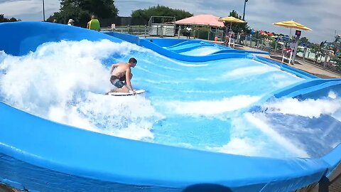 flowrider - Jake - 11 at Soak City, Kings Island