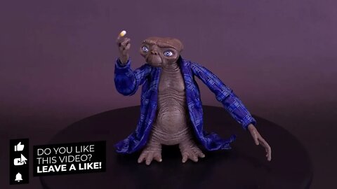 NECA Toys E.T. the Extra-Terrestrial Telepathic E.T. Figure @TheReviewSpot
