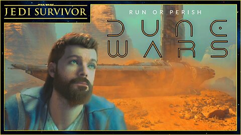 Don't walk on the sand... | Star Wars Jedi: Survivor