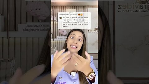 O que fazer para não ter outro aborto?