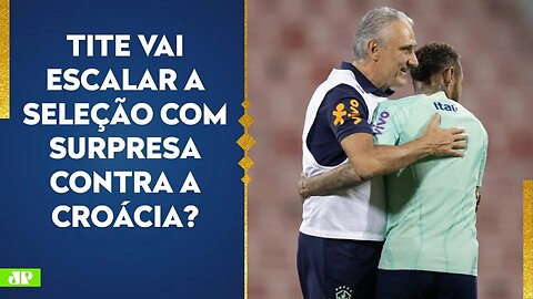 O Brasil pode TER NOVIDADE no TIME TITULAR contra a Croácia? Tite GANHA OPÇÃO! | ESPECIAL COPA