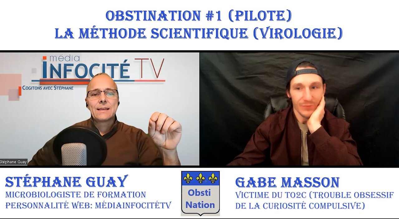 OBSTINATION #1 - Stéphane Guay | Méthode scientifique (...et virologie!)
