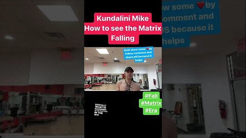 How to see the Matrix Falling. #matrix #hot #spiritual #magic #prana #motivation #Kundalini#Short#ig