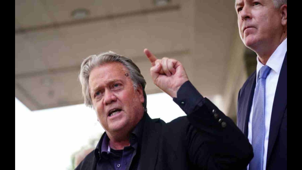 Bannon Reacts After Being Convicted ‘If I Go to Jail, I Go to Jail’ – ‘I’m Not Backing Off One Inch’