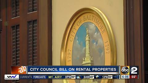 City Council propose new bill for rental properties