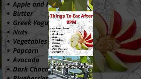What to eat after 8pm | 8pm Is The New Midnight! Here's What To Eat After Hours | Nighttime #Shorts