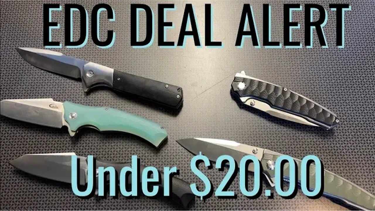 EDC Knife Deal Alert CHUNKY KNIVES