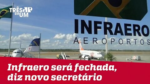 Infraero será fechada na gestão de Jair Bolsonaro, diz secretário de aviação civil do governo