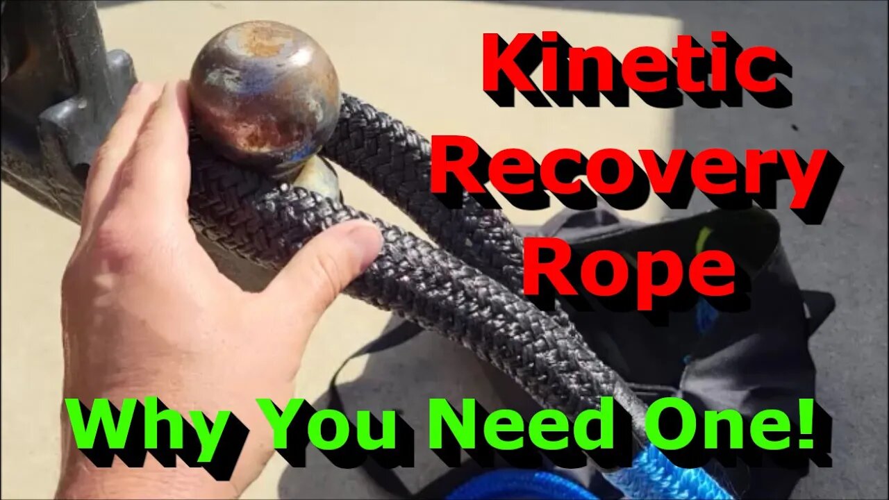 Kinetic Recovery Rope - Why You Need One - Full Review