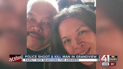 Wife of man killed by Grandview officer speaks