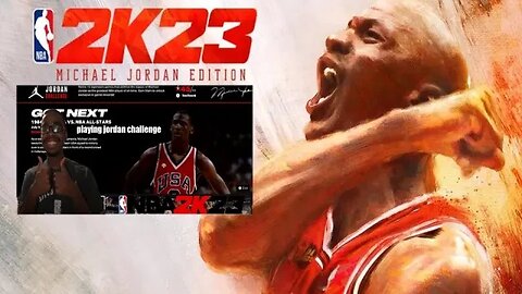 NBA 2K23 PLAYING JORDAN'S CHALLENGE