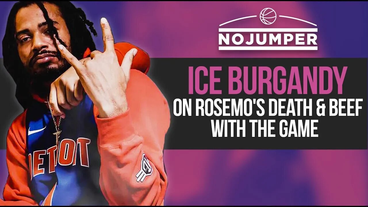 Ice Burgandy on Rosemo 700's Death & Beef with The Game