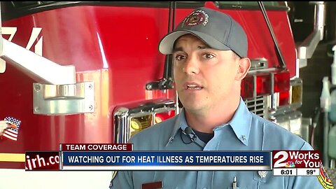 Watching out for heat illness as temperatures rise