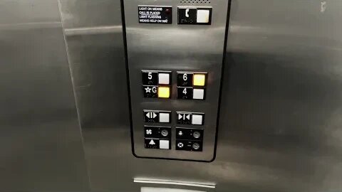 OTIS Series 1 elevators at the Bay Watch Resort Parking Garage - North Myrtle Beach, SC